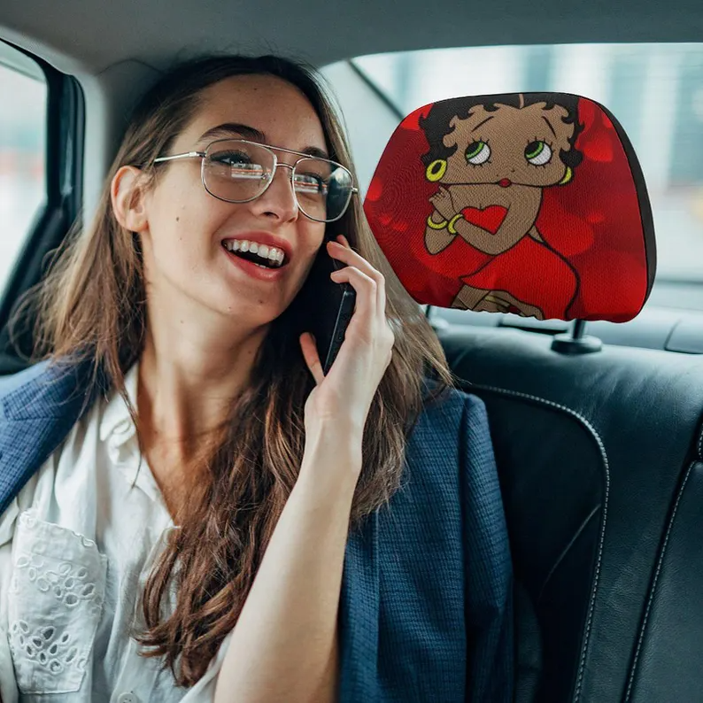 Black Betty Boop Car Seat Cover (1pc) - Travelling Sexy Gifts For Her