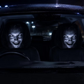 Ghost Face Headrest Covers for Cars (1pc), Ultra-Realistic Scary Headrest Covers, Universal Fit Washable Car Headrest Protector