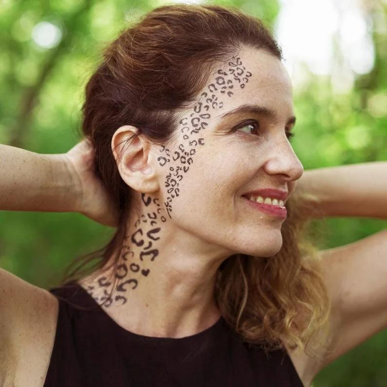 Trill Spots Tattoos - Trill Spots Face Makeup, 15-Piece Pack, 5x5cm Size, Gift for Friends and Fans, Halloween Spirits Fun For Event