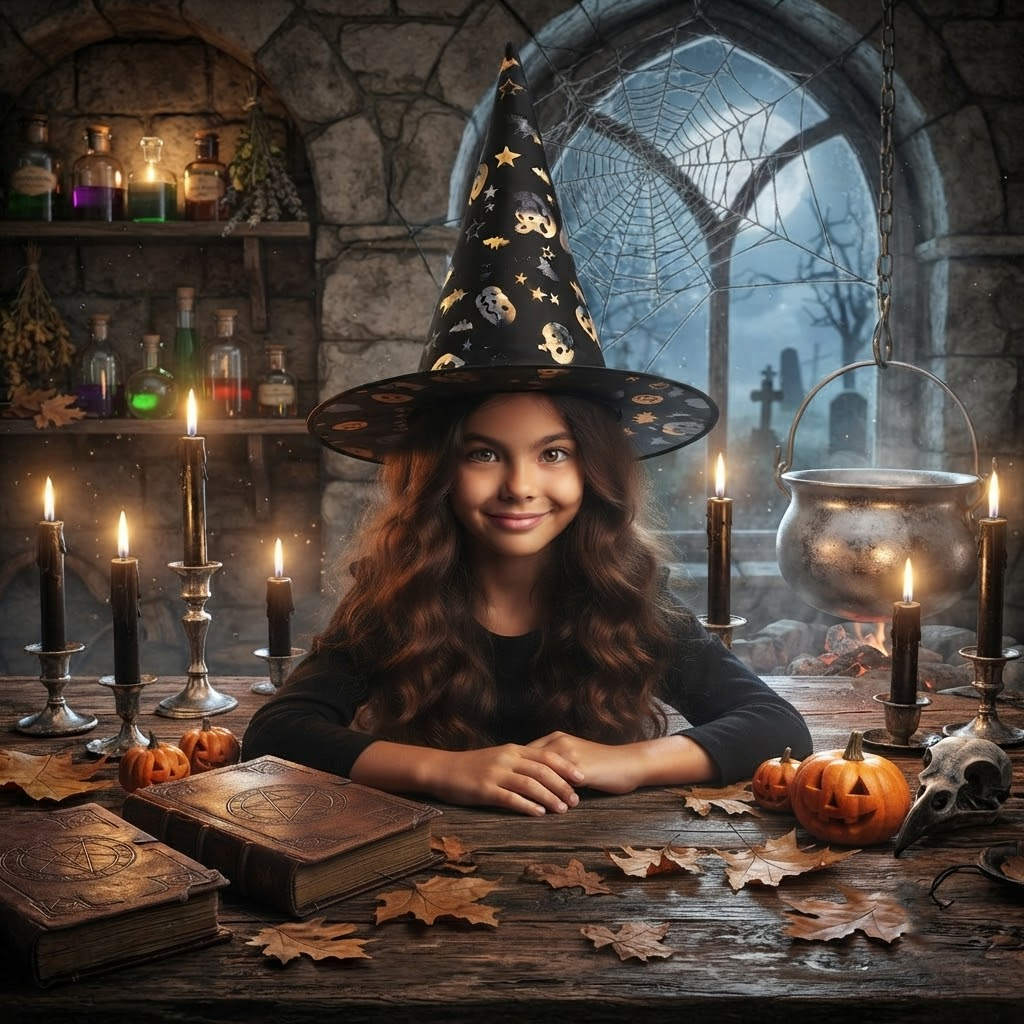 Halloween Pumpkins And Bats Witch Hat Party, Witch Hat Costume Props, Black Witch Hat, Spooky Season Gift, Accessories for Porch Yard Indoor Outdoor Decor