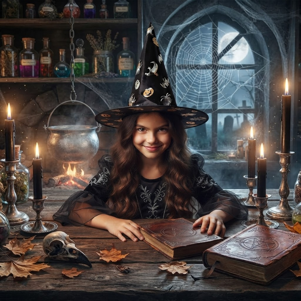 Halloween Ghosts Witch Hat Party, Witch Hat Costume Props, Black Witch Hat, Spooky Season Gift, Accessories for Porch Yard Indoor Outdoor Decor