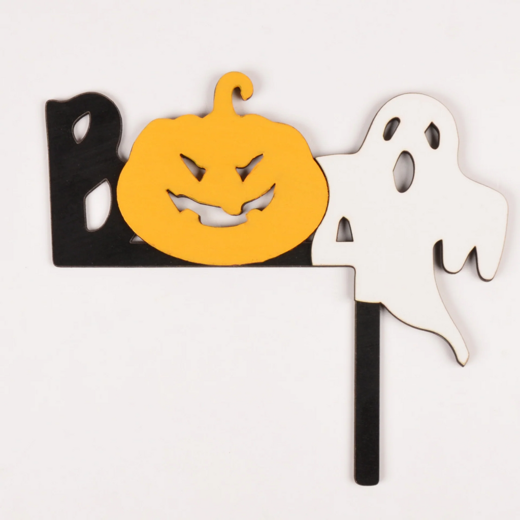 Cute Wooden Halloween Door Corner Decoration