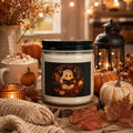 Ghost Reading Candle, Spooky Halloween Scented Candle, Cozy Book Lover Home Decor, Cute Ghost Fall Gift
