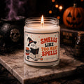 Book Lover Halloween Candle, Smells Like Too Many Spells Candle, Funny Ghost Witch Soy Candle, Cozy Halloween Decor, Witchy Reader Gift (Copy)