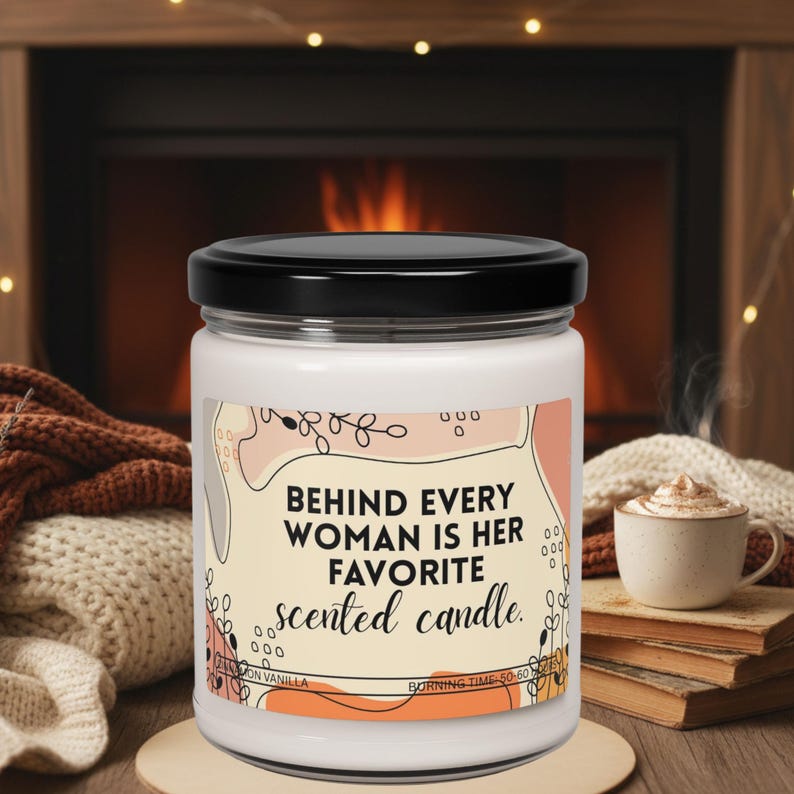 Funny Scented Soy Candle Gift for Women, Humorous Birthday Candle, Cute Self Care Gift, Witty Home Decor, Birthday Gift for Best Friend, Coworker Gift