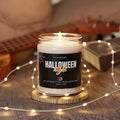 Spooky Halloween Scented Soy Candle – Cozy Fall Home Decor, Autumn Fragrance, Cute Seasonal Gift