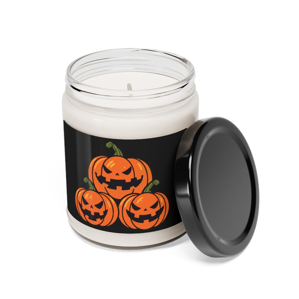 Halloween Soy Candle, Trick or Treat Scented Candle, Spooky Season Home Decor, Cozy Fall Candle, Halloween Gift, Pumpkin & Ghost Decor