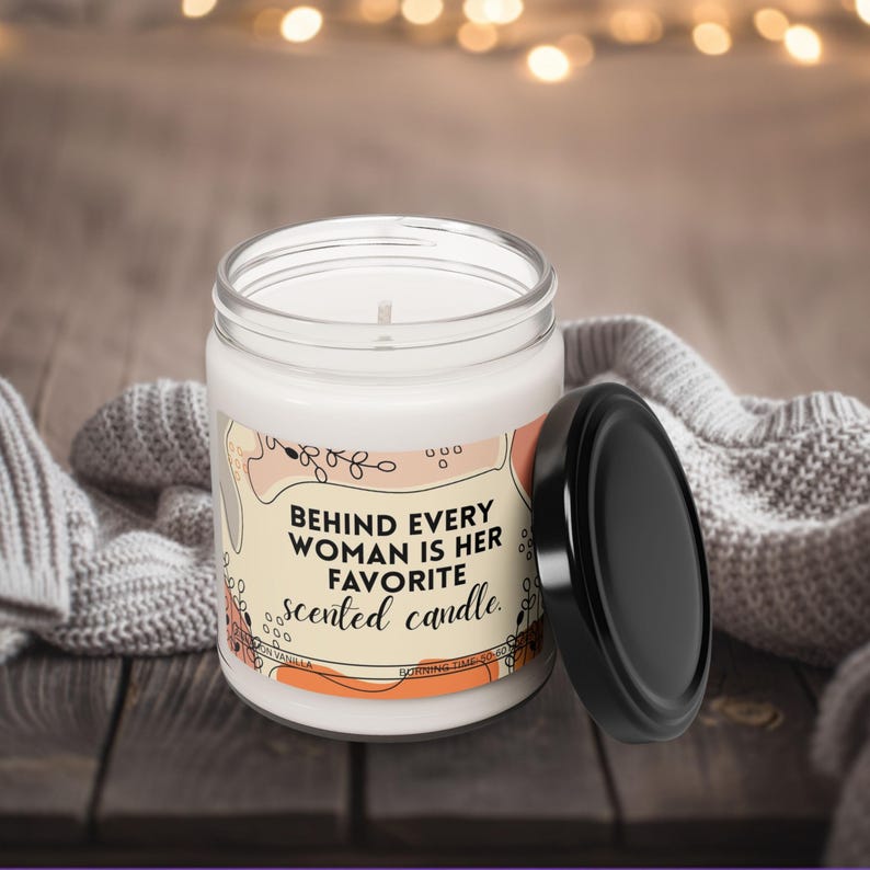 Funny Scented Soy Candle Gift for Women, Humorous Birthday Candle, Cute Self Care Gift, Witty Home Decor, Birthday Gift for Best Friend, Coworker Gift