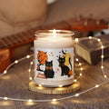 Halloween Cat Soy Candle, Black Cat Fall Candle, Spooky Autumn Home Fragrance, Halloween Home Decor, Cat Lover Gift