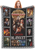 Horror Movie Blanket Watching Horror Movie Halloween Blankets
