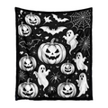 JuDWoC Halloween DIY Coloring Blanket Soft Flannel Fleece Blanket Zodiac Constellation Halloween Blanket Colorable Throw Blanket Gifts for Couch Sofa Bed