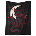Halloween Cozy Fleece Blanket For Couch Sofa And Seasonal Decor Lightweight Warm Nap Blanket