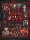 Halloween Squad Fleece Blanket Perfect Horror Qatar Ubuy