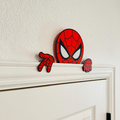 Spider-Man Door Frame Decor: 3D Doorables™ Kids Room Topper
