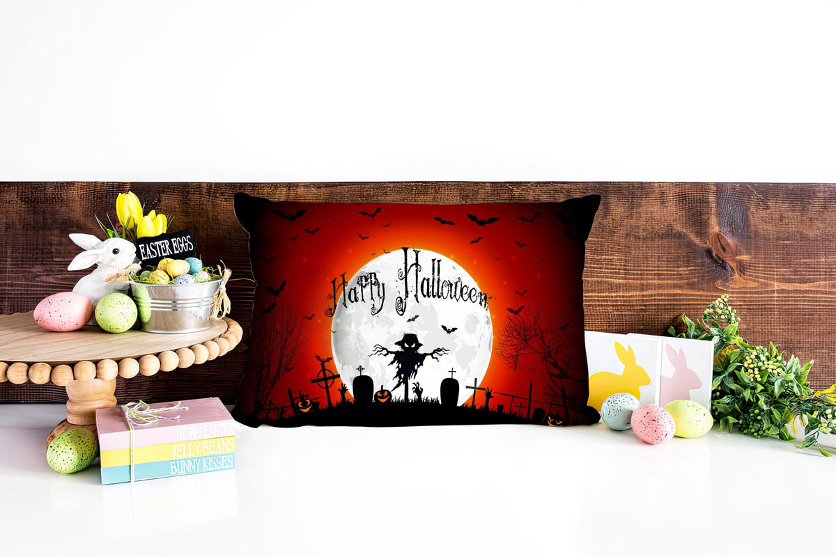 Decorative Halloween Pillow Cover, Happy Halloween Throw Pillow, Personalized Party Decor, Spooky Fall Home Accent, Halloween Gift Idea