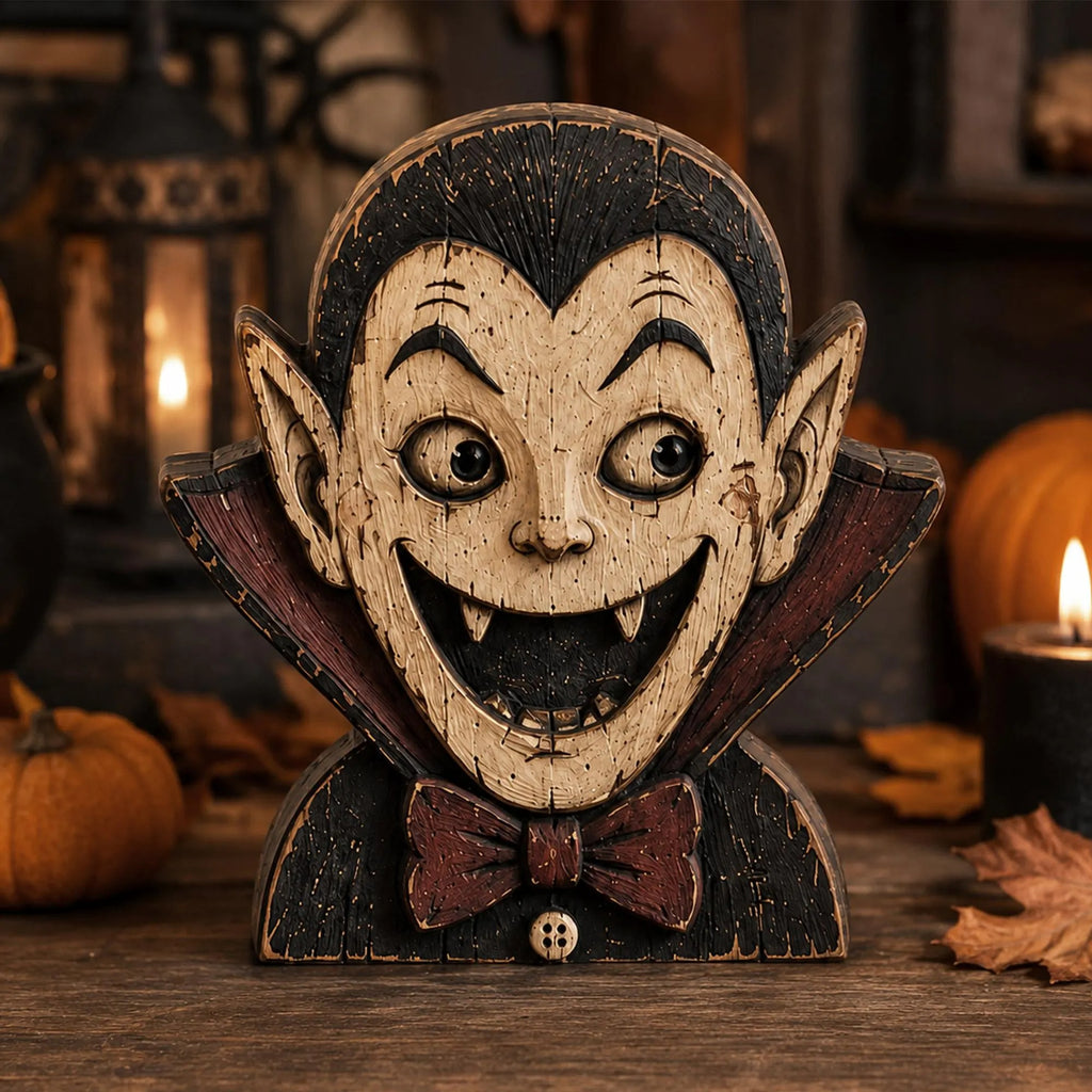 Rustic Halloween Plywood Blocks – Spooky Farmhouse Fall Decor Figures