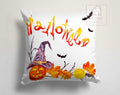 Halloween Pumpkin & Monster Throw Pillow Cover, Spooky Festive Cushion Case, Cute Fall Home Decor, Halloween Sofa Decoration