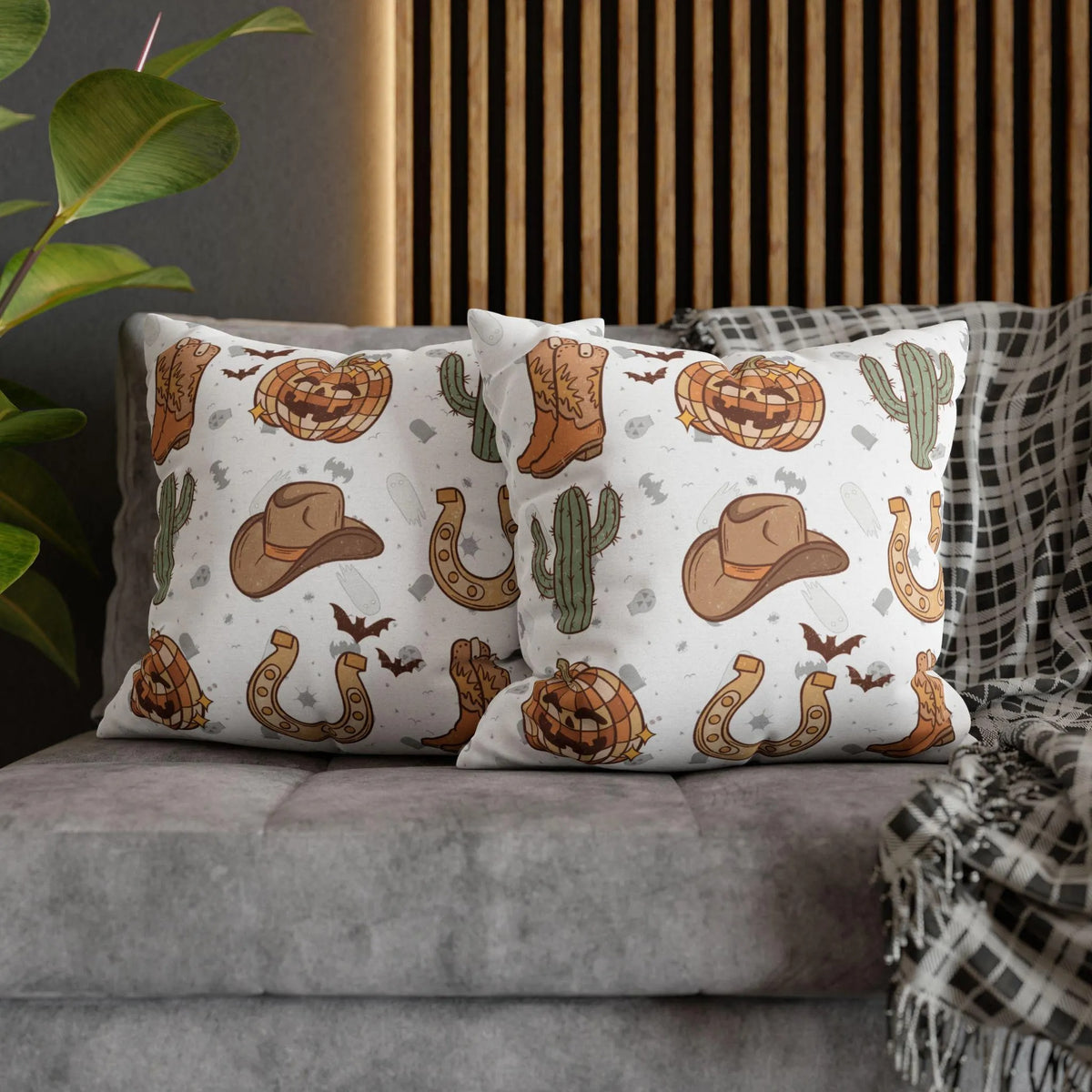 Personalized Halloween Pillow Cover, Spooky Season Throw Pillow, Custom Fall Home Decor, Halloween Cushion Case, Seasonal Gift